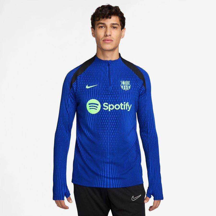 FC Barcelone Maillot d'Entraînement Dri-FIT ADV Strike Elite 3ème - Bleu Royal/Gris/Vert