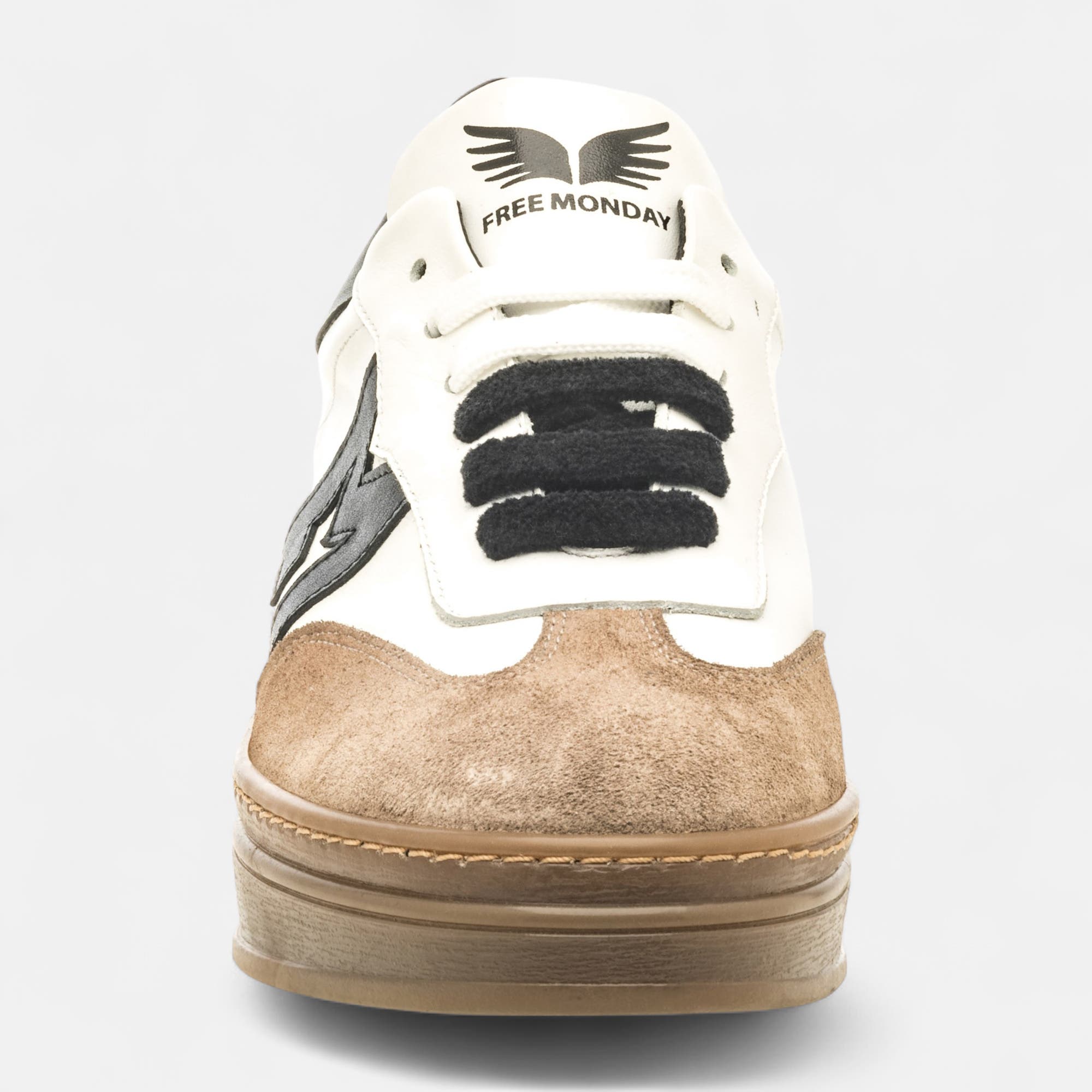 Baskets basses Femme en cuir blanc