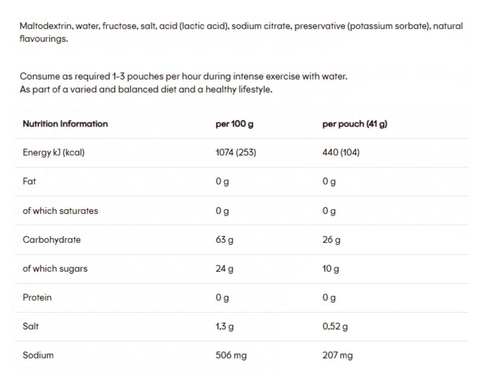 PowerBar Power Gel Original 41 g