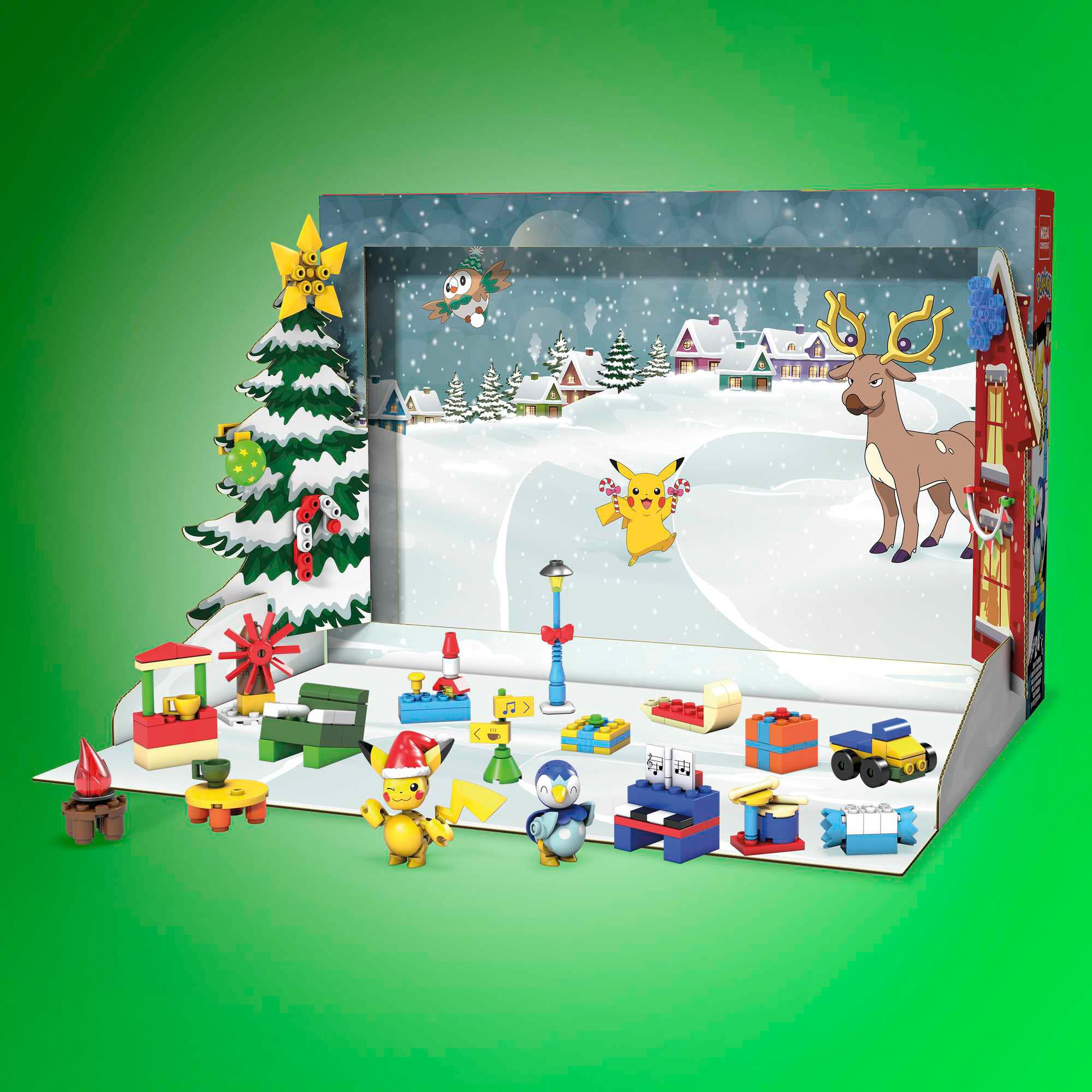 Mattel Konstruktionsspielzeug Construx Pokémon Adventskalender