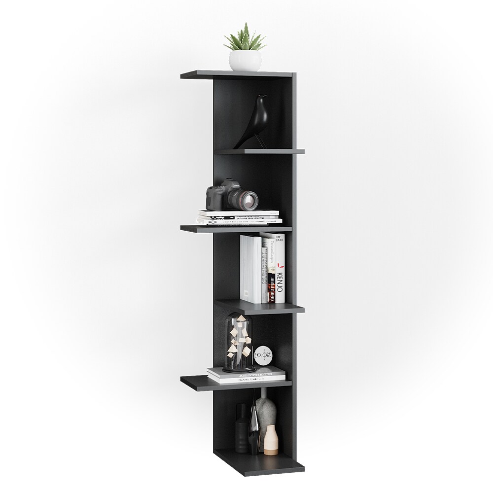 Vicco Bücherregal Standregal Eckregal Tera ANT 6 Etagen Wandregal Nischenregal
