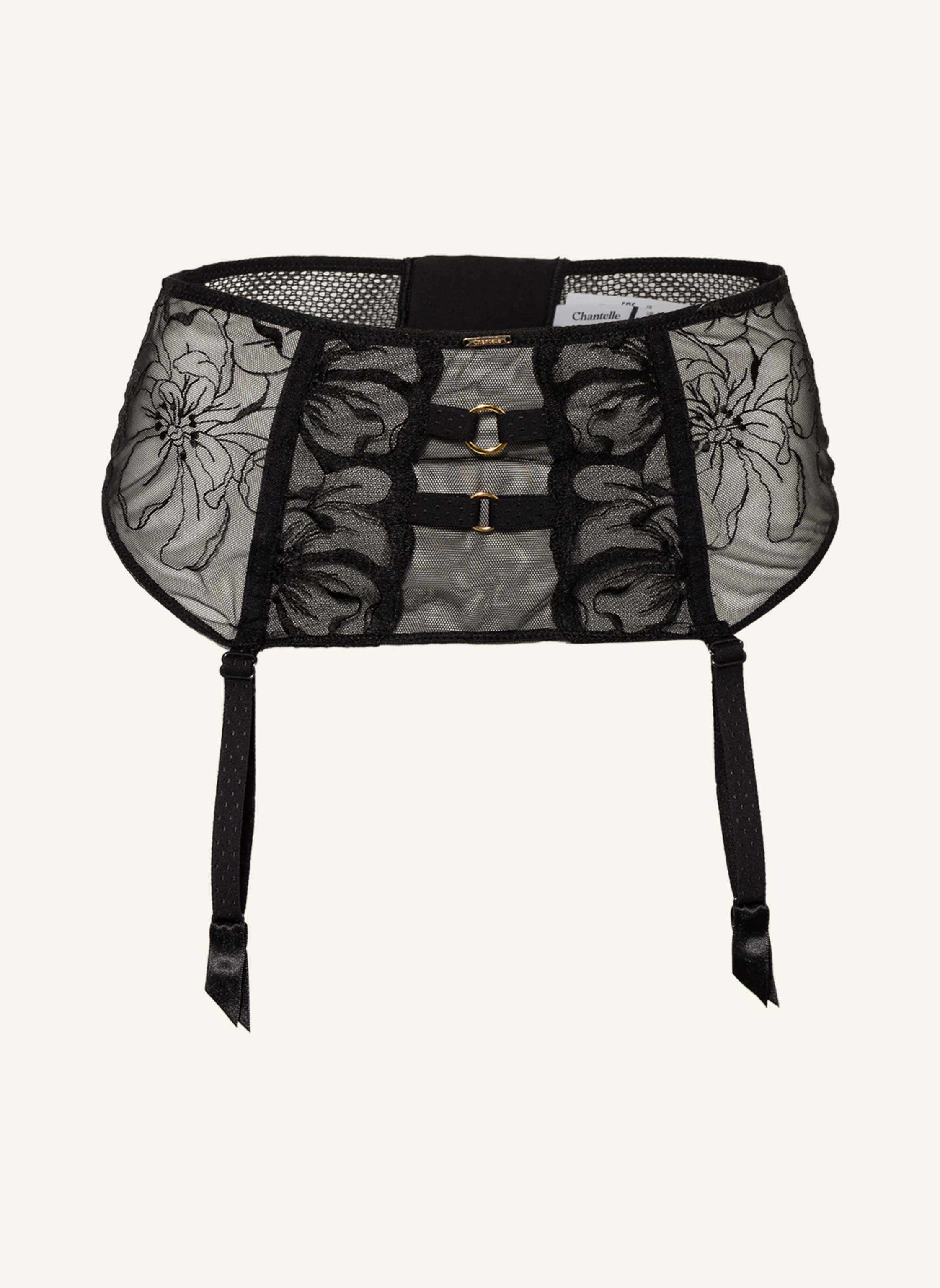 CHANTELLE Strumpfhalter FLEURS