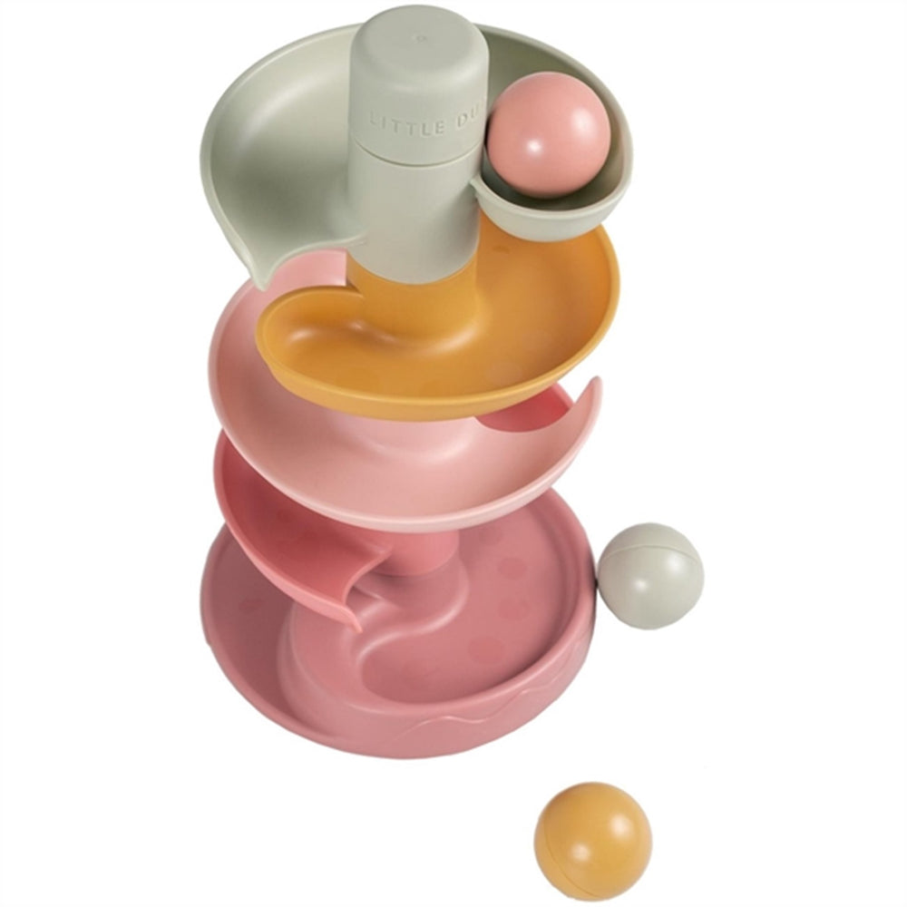 Baby Roll Ball - Pink - Little Dutch → Luksusbaby.dk