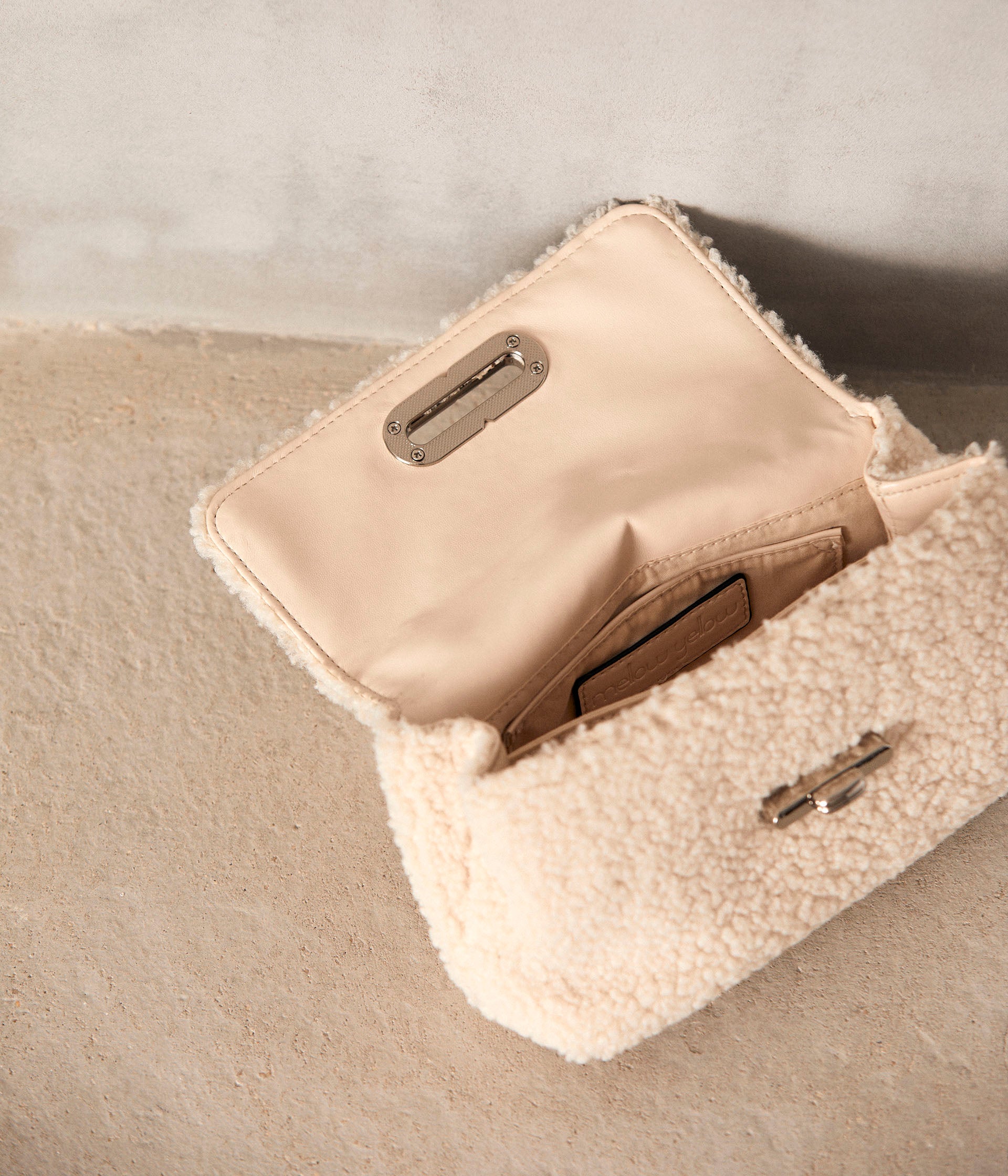 Sac écru Sherpa Adelice