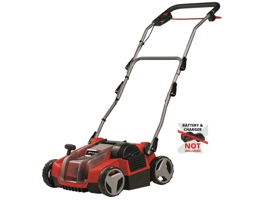 Einhell Einhell GE-SC 36/35 Akku plænelufter/vertikalskærer 35 cm u/batteri og lader - SOLO