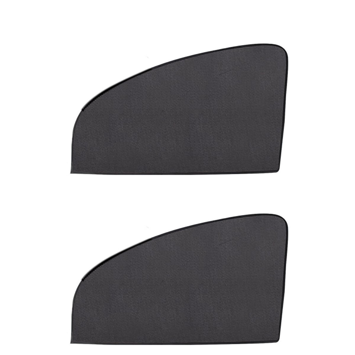 Magnetisk frontvindu solskjerm Nylon mesh svart
