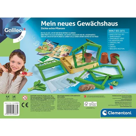 Clementoni Mein neues Gewächshaus