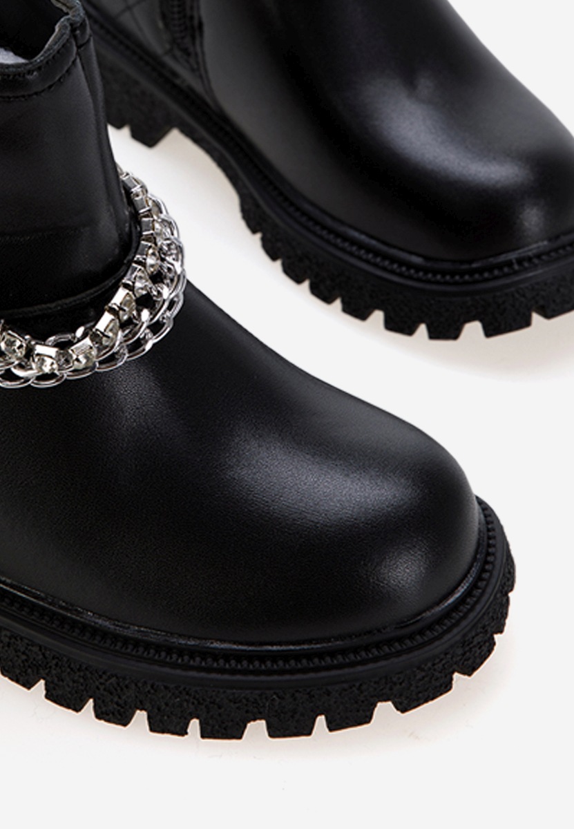 Bottines filles noires Nimes