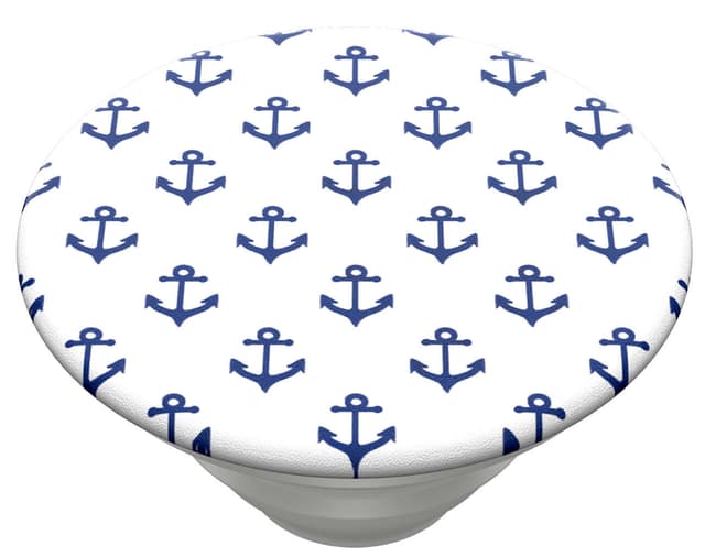 Popsockets greb til mobilenhed (anchors away white)