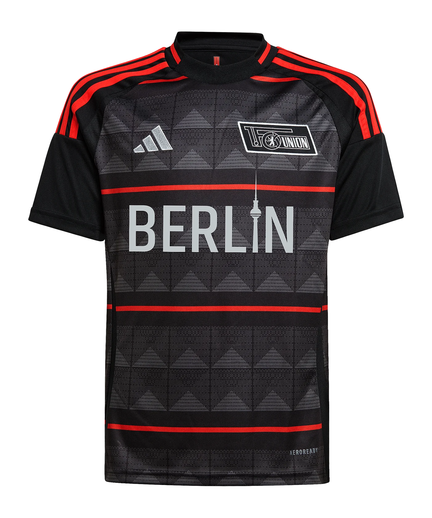 adidas 1. FC Union Berlin Trikot Away 2024/2025 Kids Schwarz
