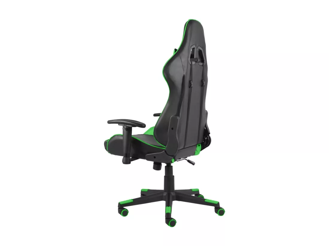 Chaise de jeu pivotante Vert PVC