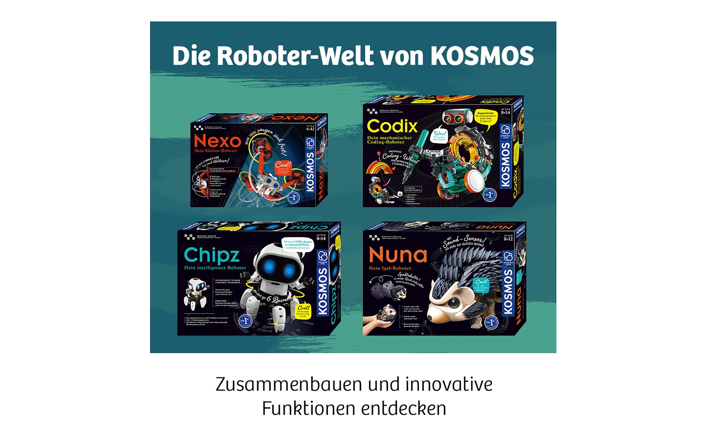 Experimentierkasten NunaIgel-Roboter