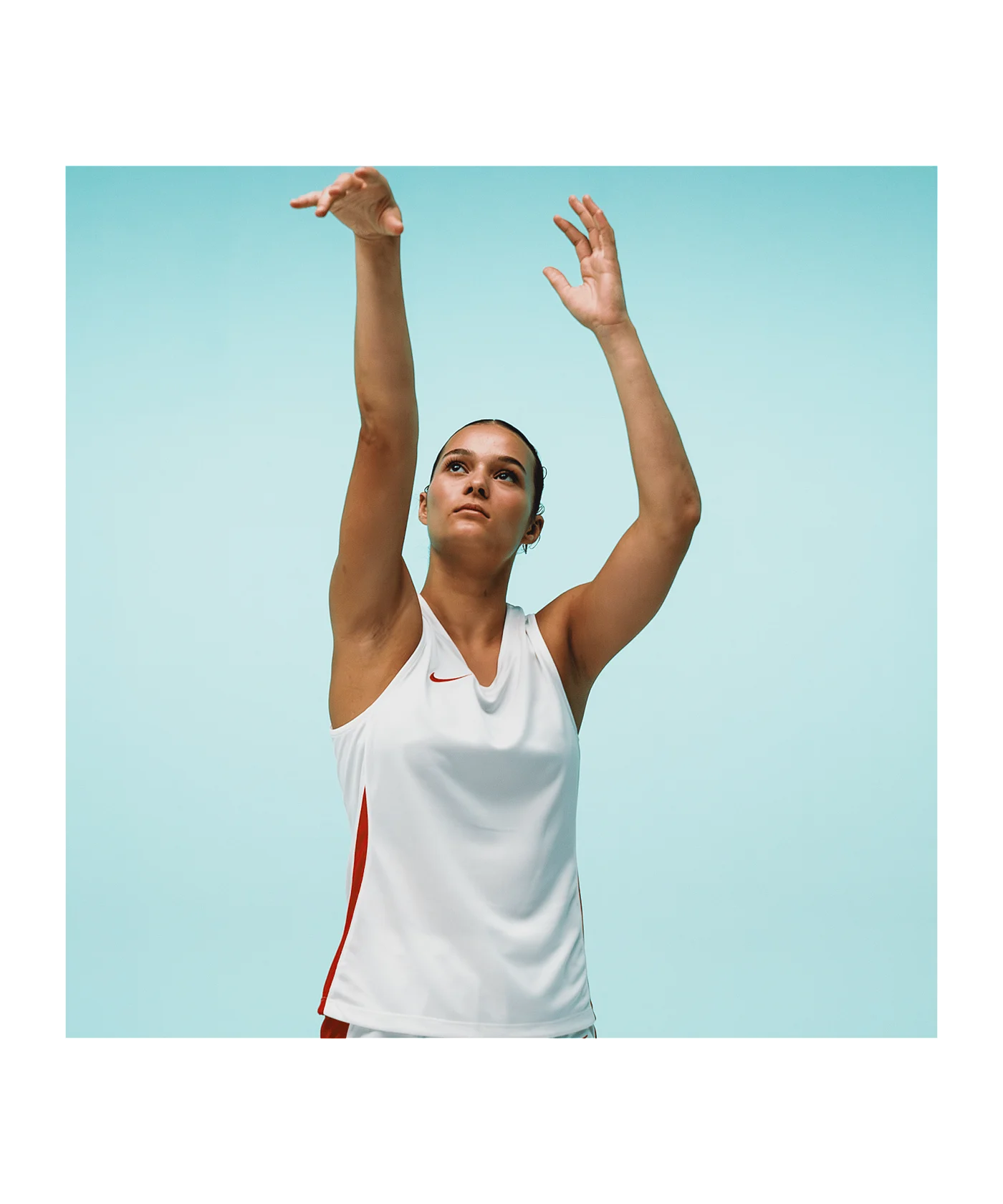 Nike Team Basketball Stock Trikot Damen Weiss F103