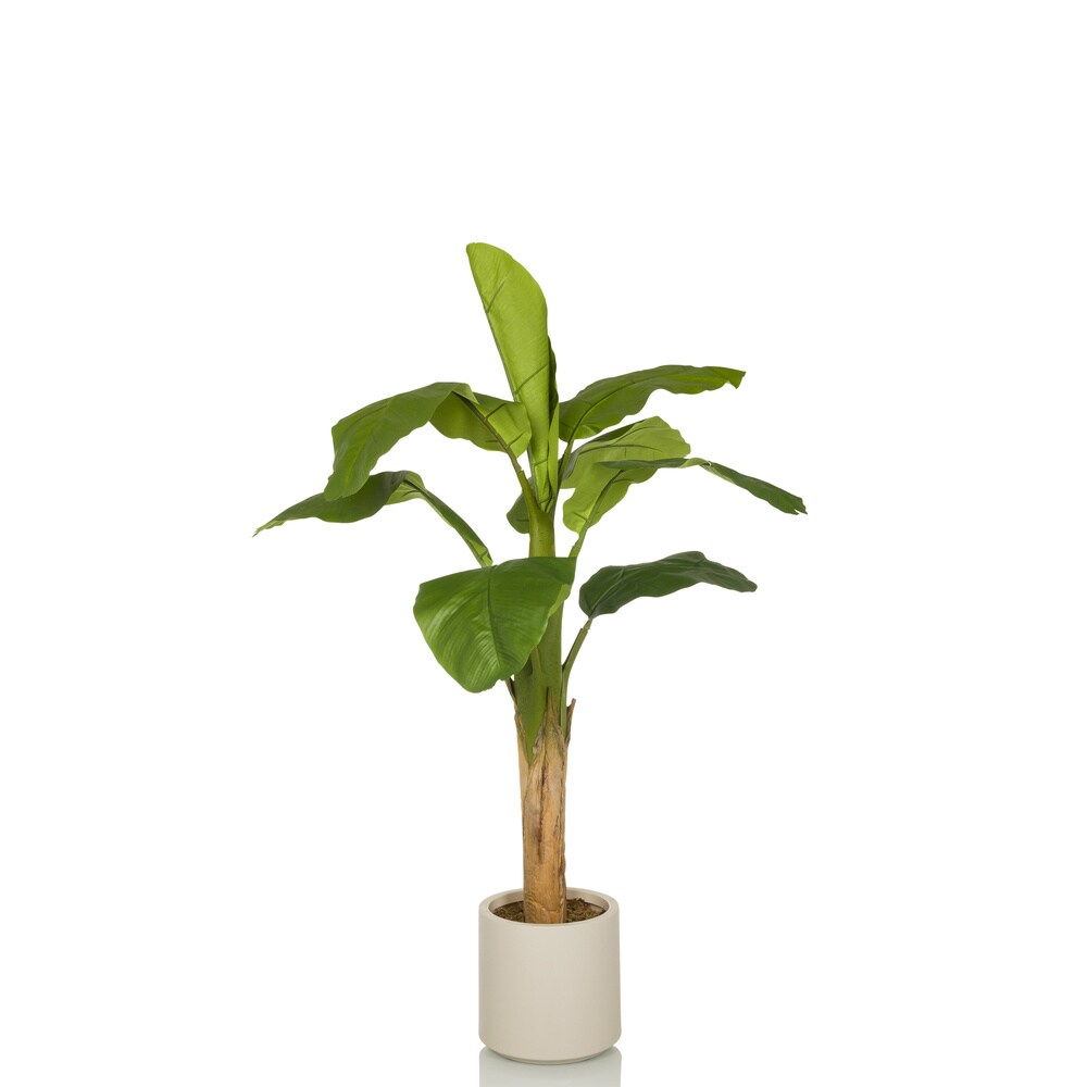 Kunstpflanze BANANE I Kunststoff hjh OFFICE
