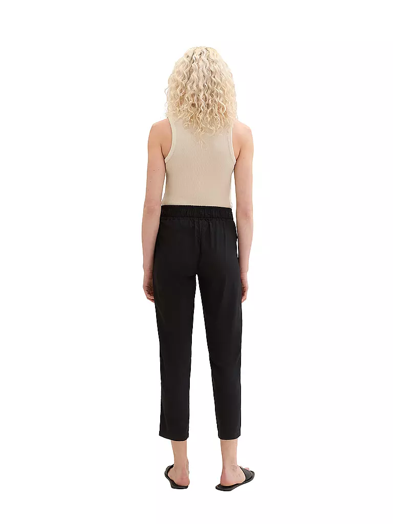 TOM TAILOR Hose Jogging Fit  schwarz