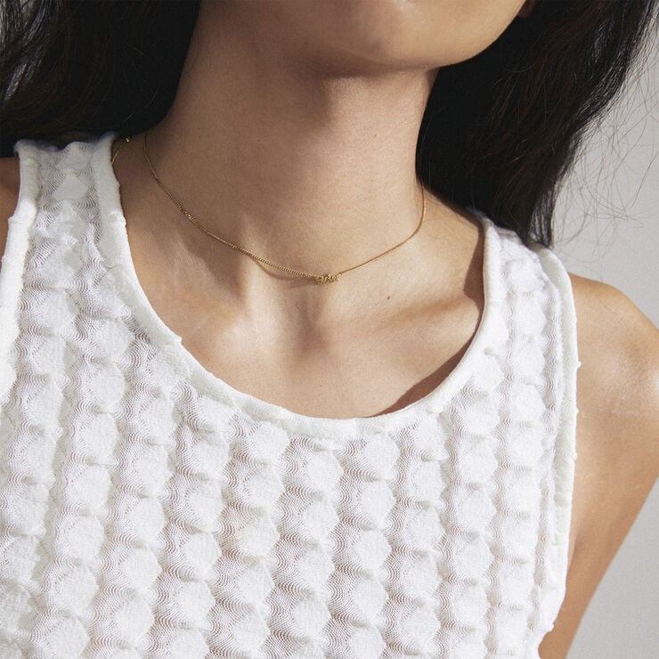Pilgrim SISTER recycled necklace gold-plated Guld