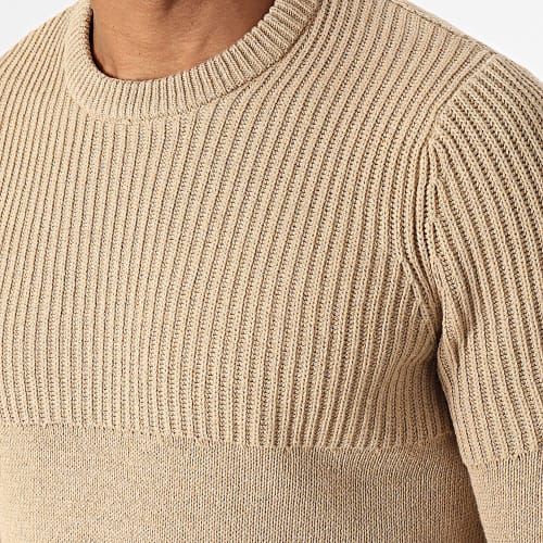 Pull Al Life Reg Knit 22024031 Beige