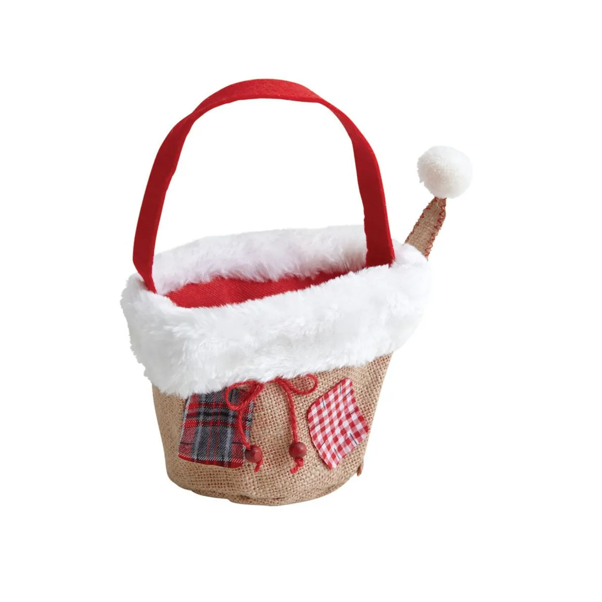 Panier de Noël en Jute - Aubry Gaspard
