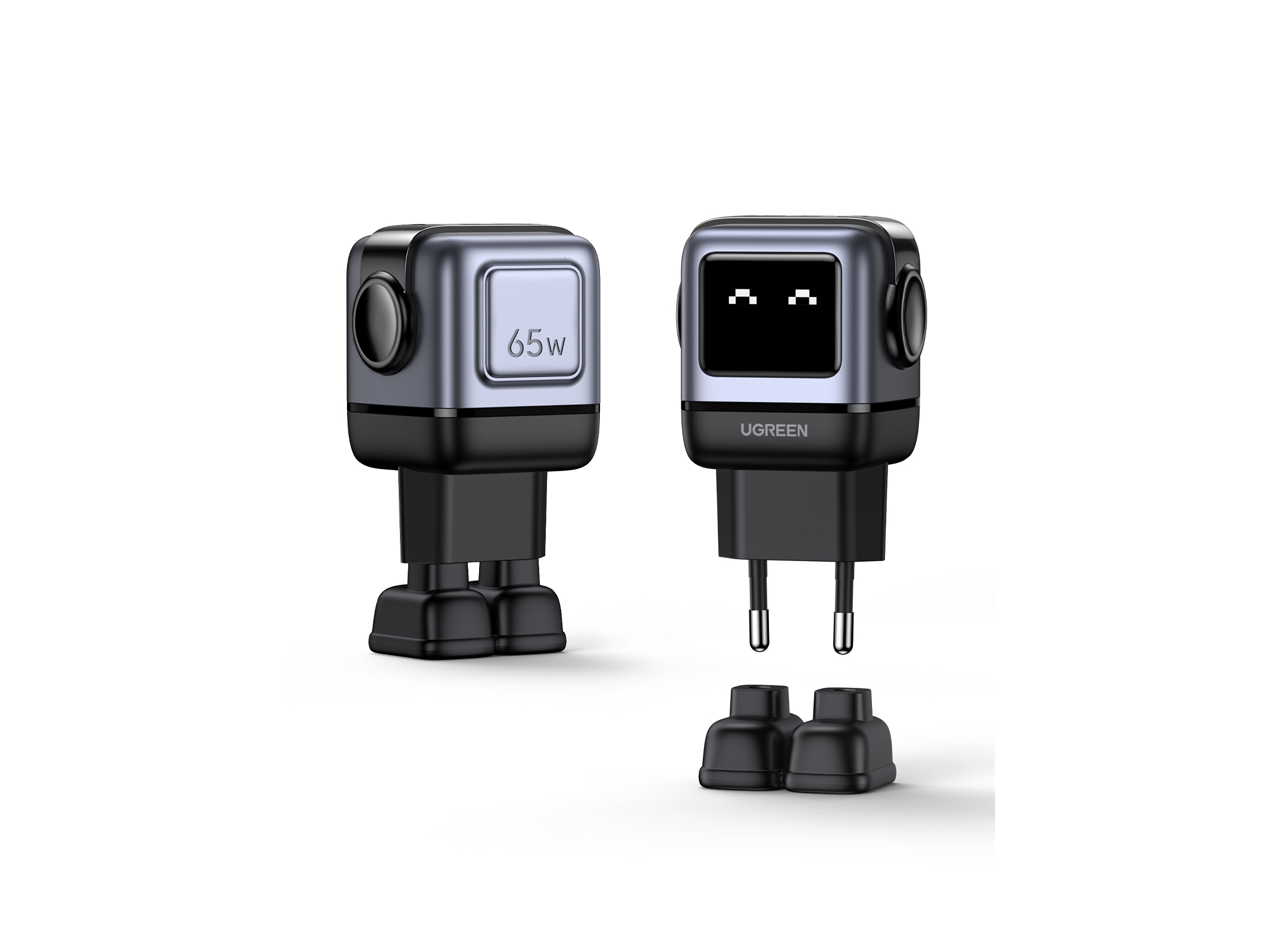 CARREGADOR UGREEN UGR25685B PRETO 65W