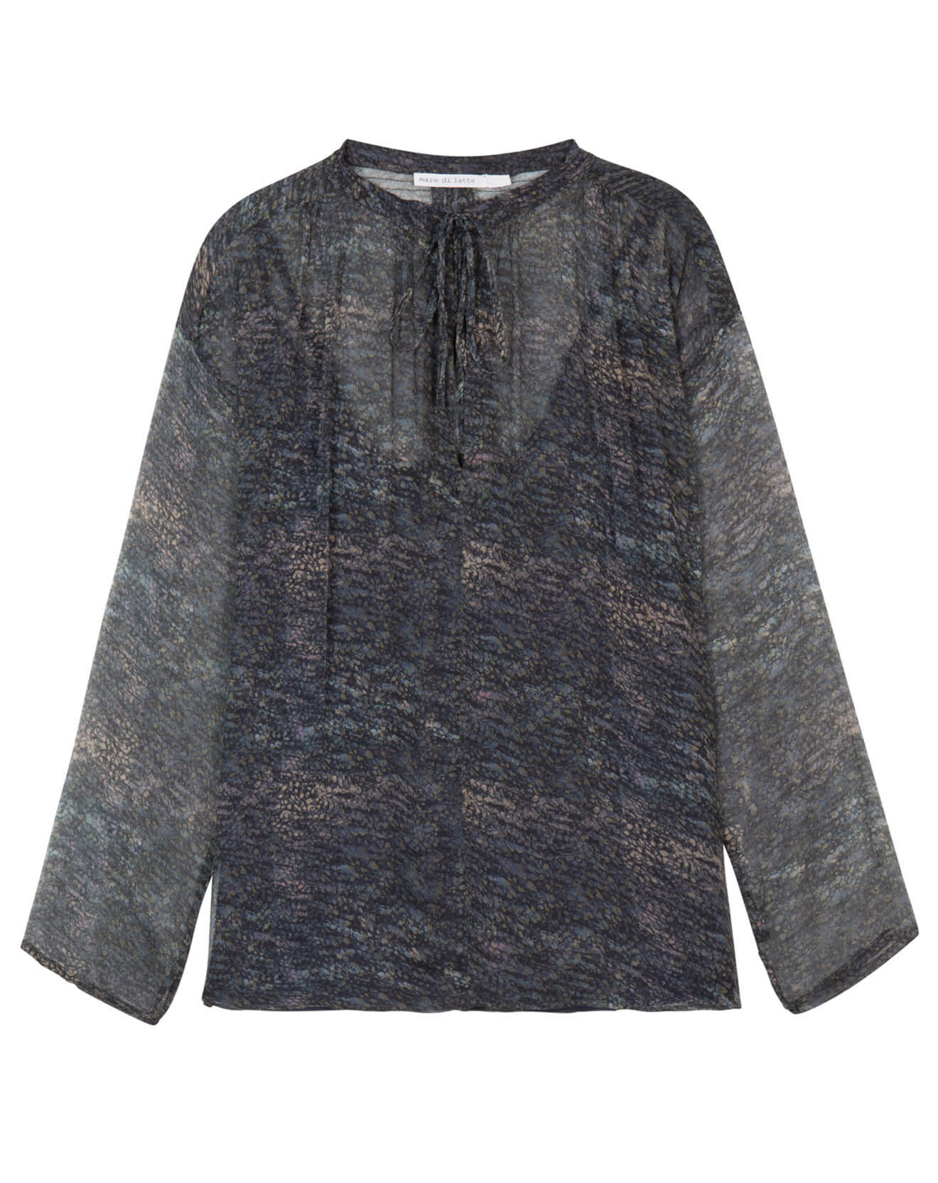 Mare di Latte Blouse Elene granit encre