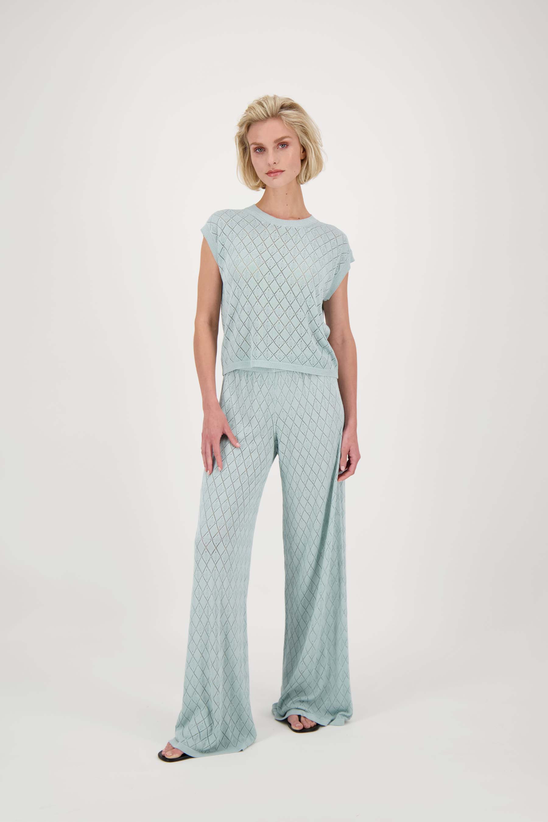 gebreide broek ajour