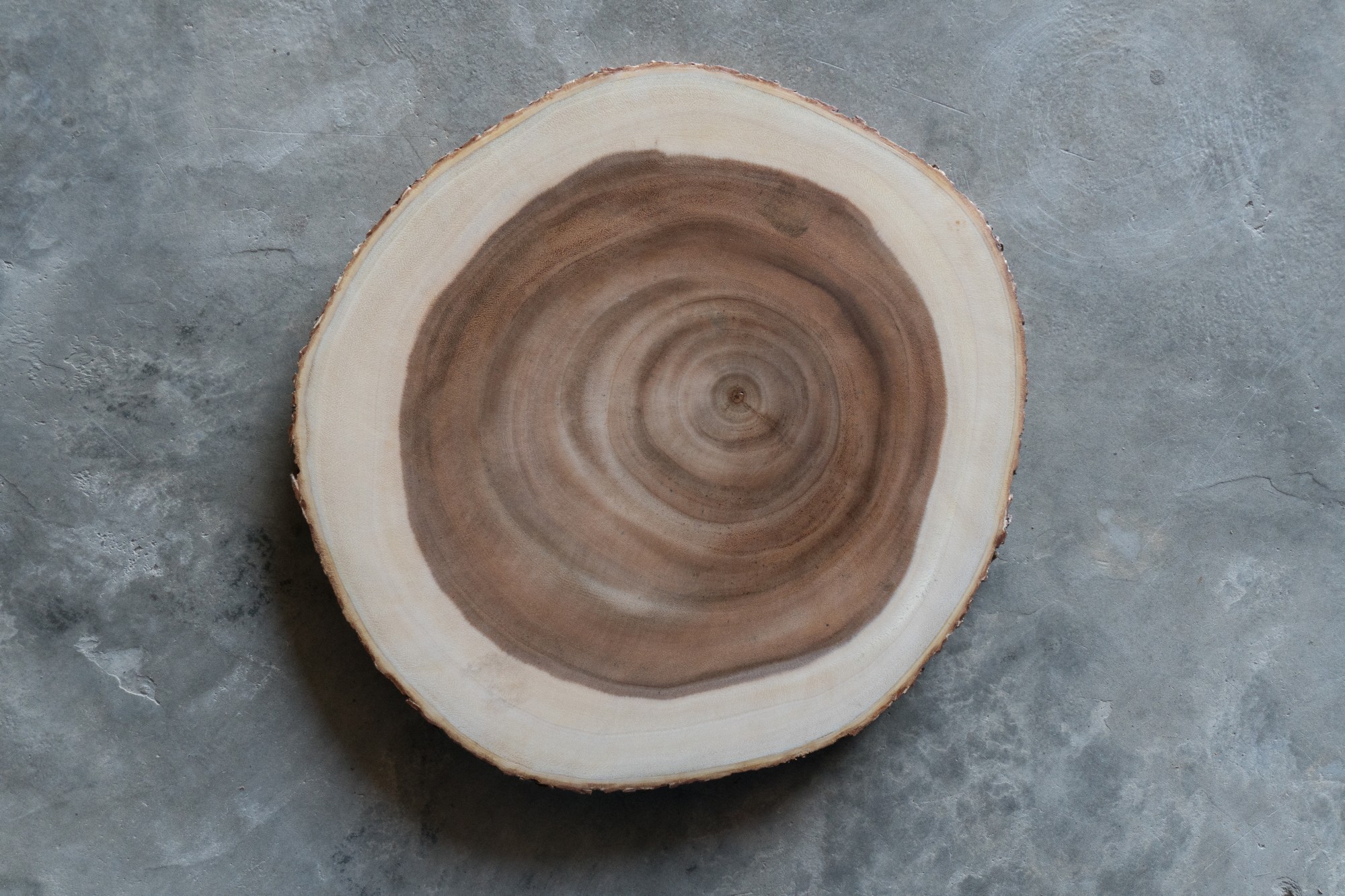 Tischset 'Baumstamm', natur, Ø 37-39 cm, H 2 cm zu 32,00