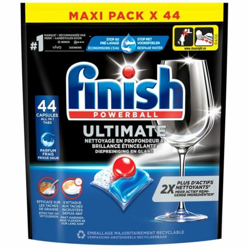 Finish Vaatwastabletten Ultimate All-In-One 40 Stuks