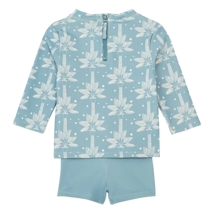 Louise Misha T-Shirt Anti-UV + Boxer Polyamide Recyclé Agik  | Bleu