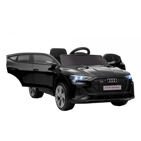 HomCom Carro Elétrico Audi E-Tron 12V Preto