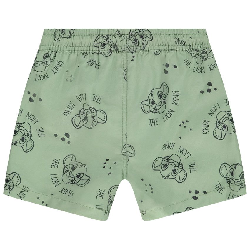Short de bain imprimé Le Roi Lion Disney pour garçon - Vert
