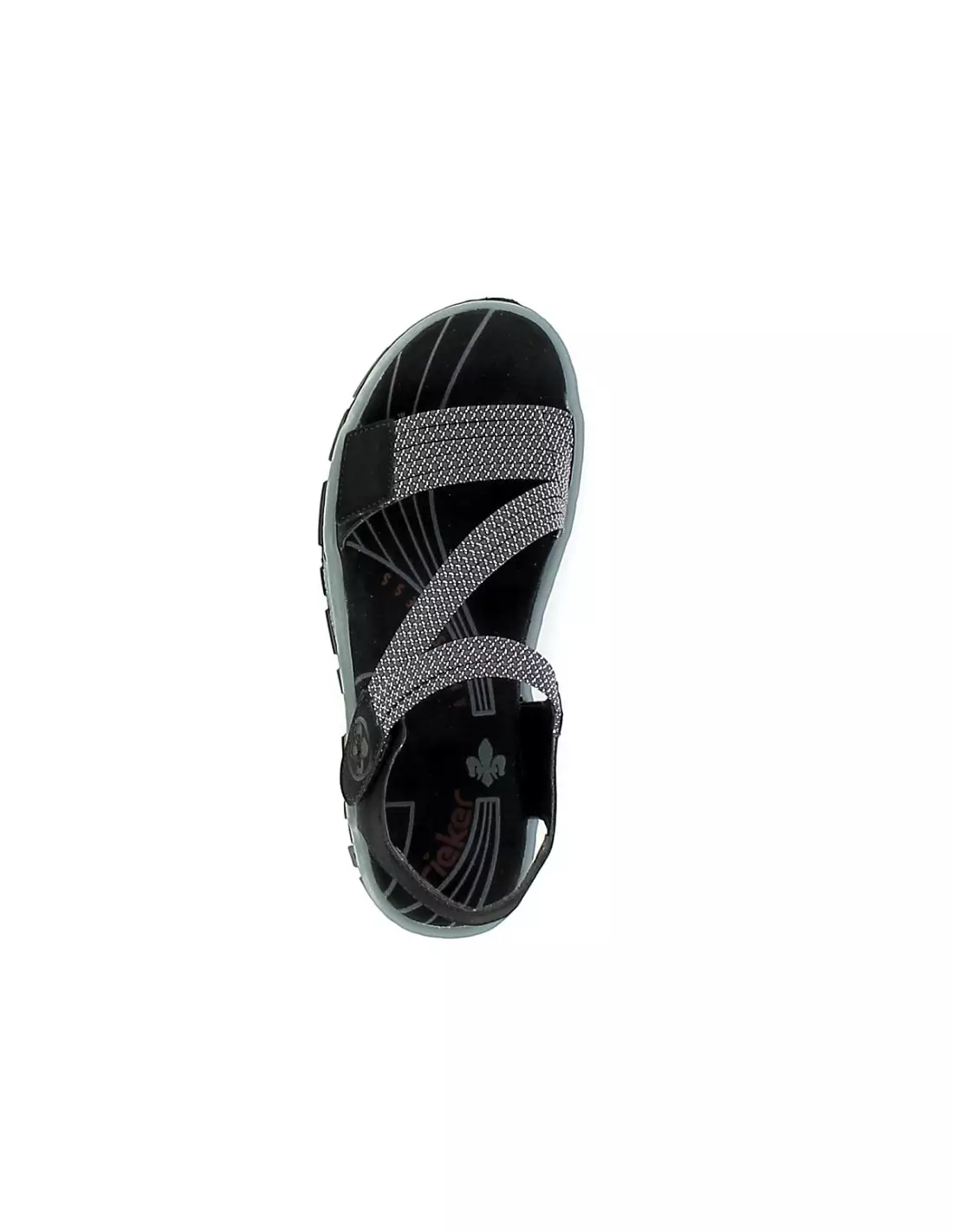 RIEKER 68871 - Sandales & nu-pieds Noir