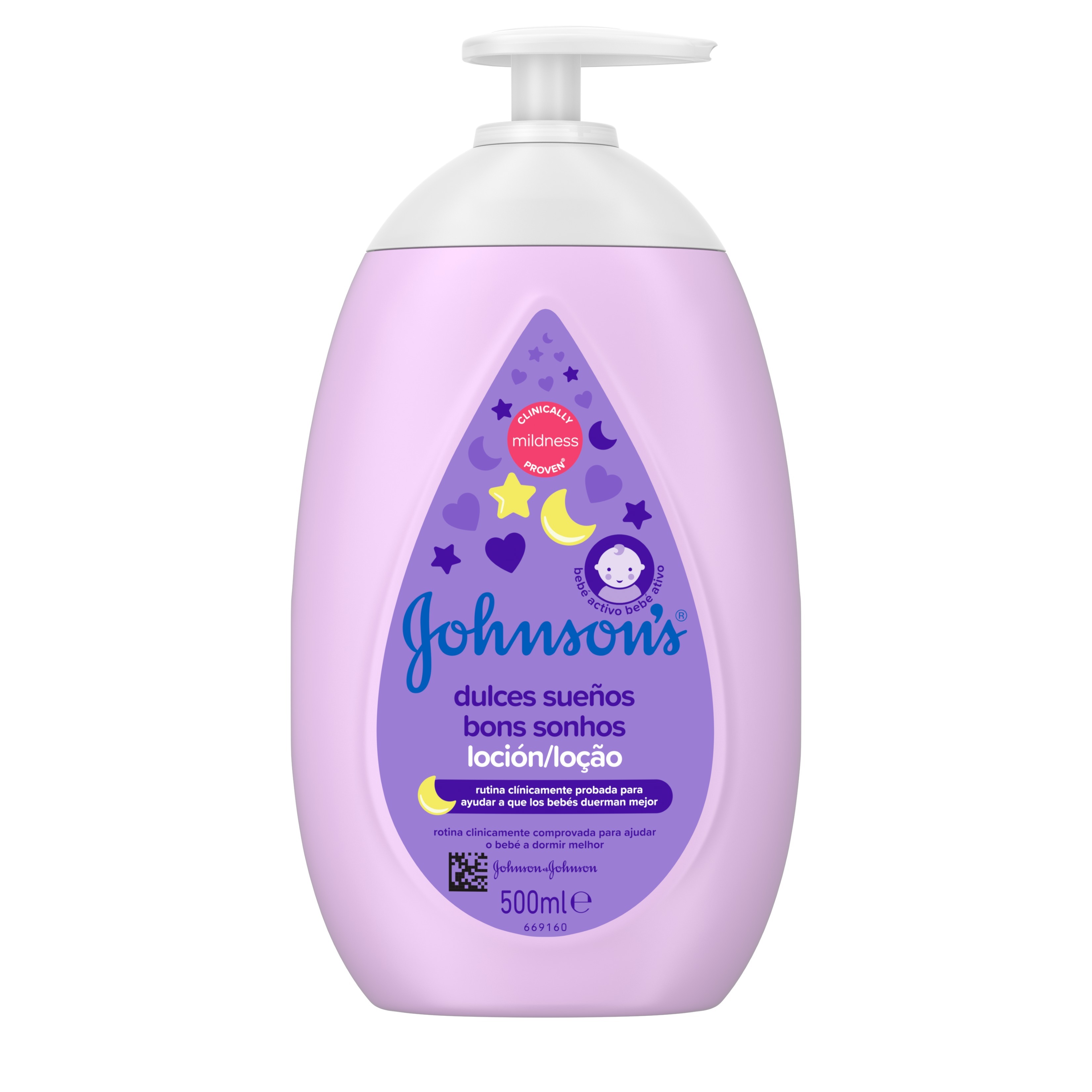 LOÇÃO JOHNSON'SBABY BONS SONHOS 500ML