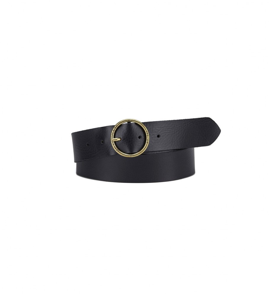Cinto de couro preto Levi's Athena