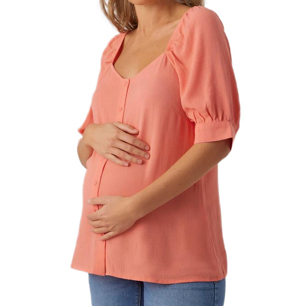 Vero Moda Maternity Blouse Rose Femme Vero Moda Maternity Menny