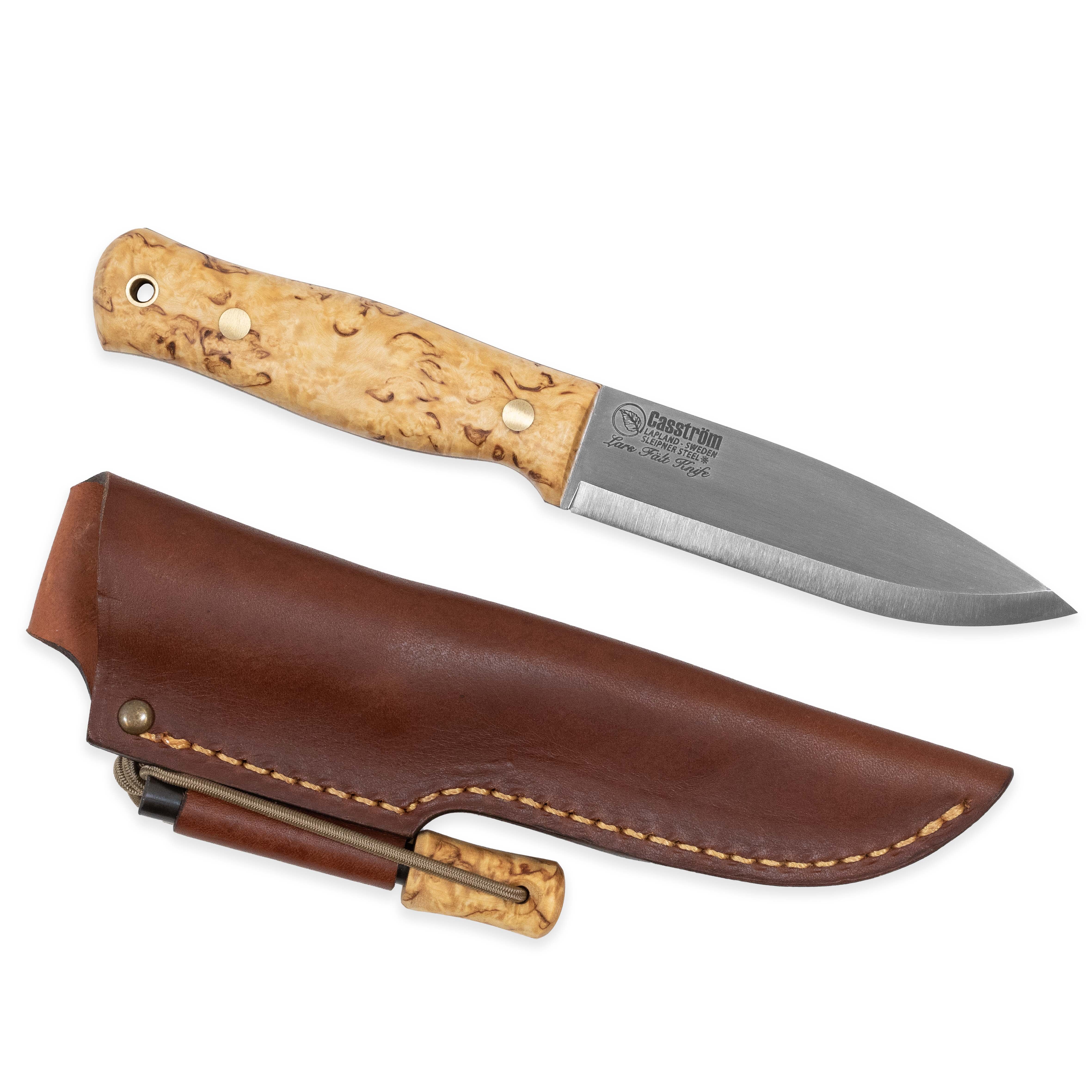 Casström Lars Fält Knife m/tennstål<br>Bushcraft kniv i særklasse