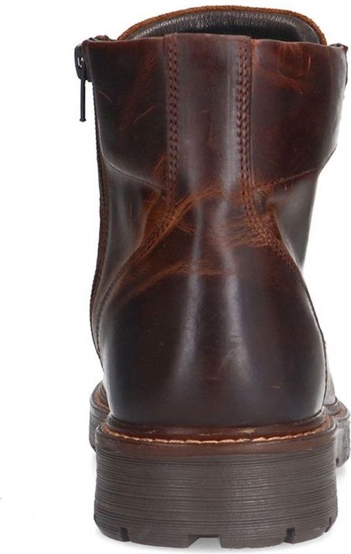 Manfield - Veterboots - Bruin - Leer