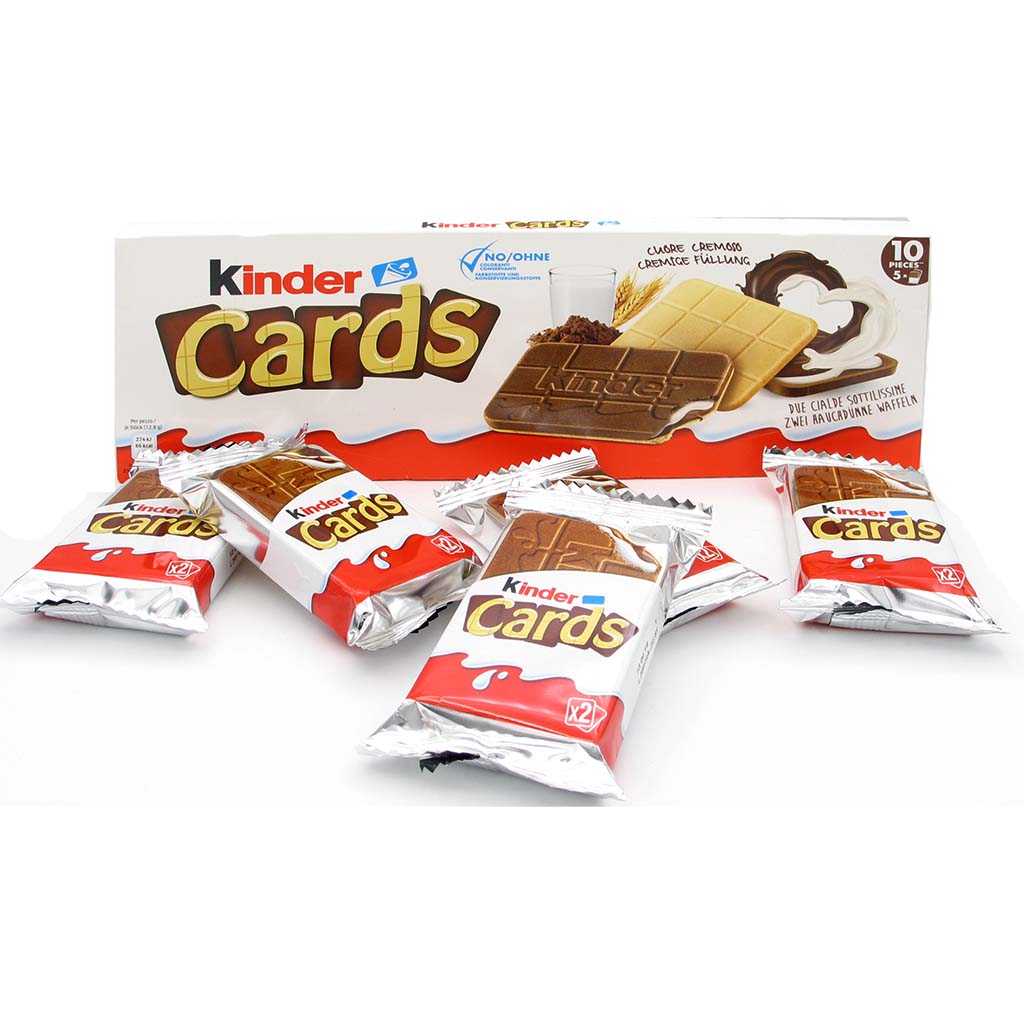 kinder Cards Waffeln 5x2er 128g MHD:28.2.25