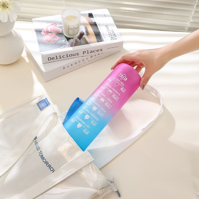 Connie Queenie - Print plastic drinkfles