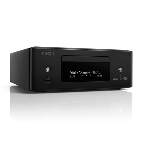DENON CEOL RCD-N12DAB – mini-streaminginstallatie met HDMI en HEOS Zwart