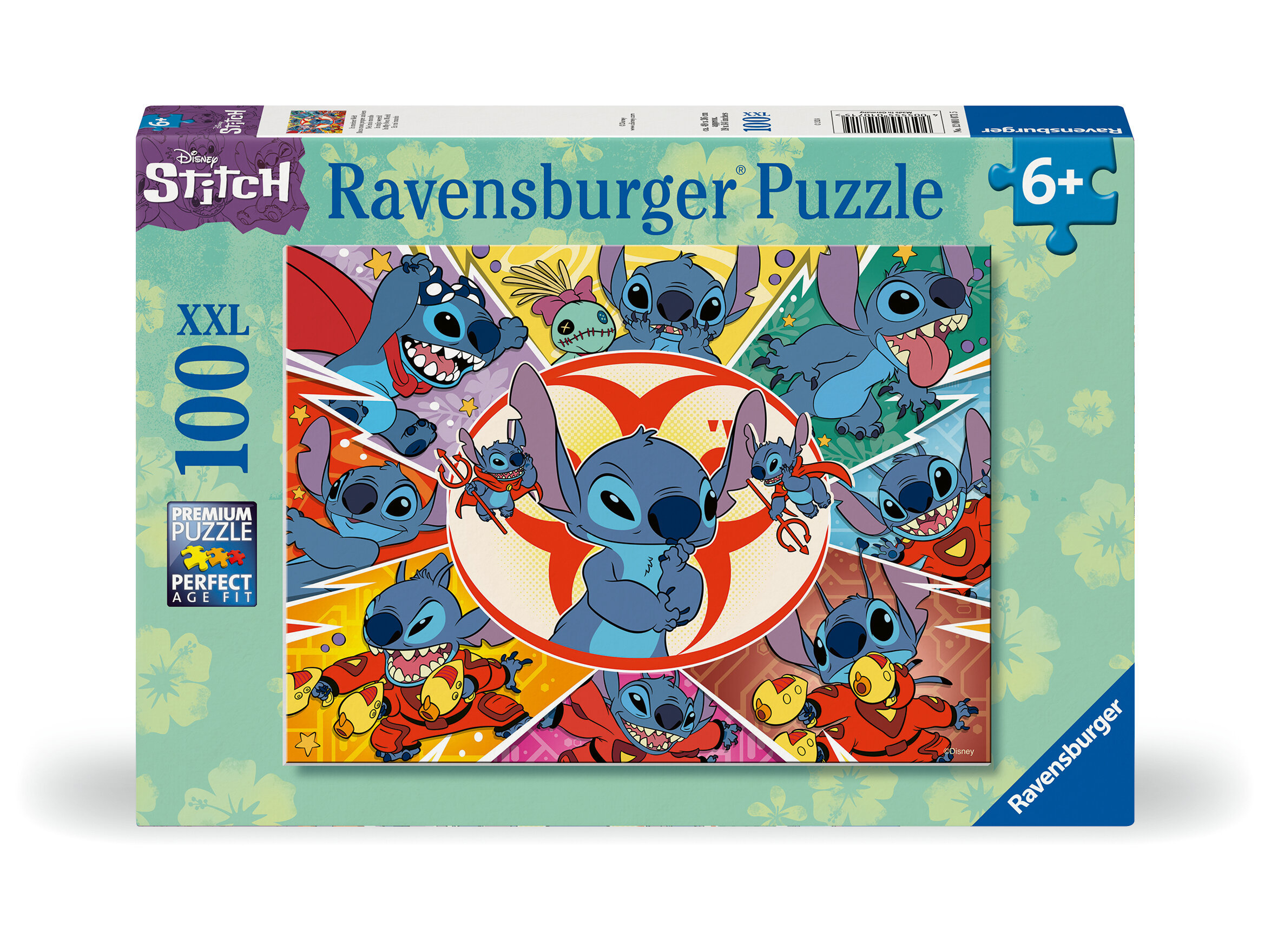 PUZZLE STITCH RAVENSBURGER 100 PEÇAS XXL