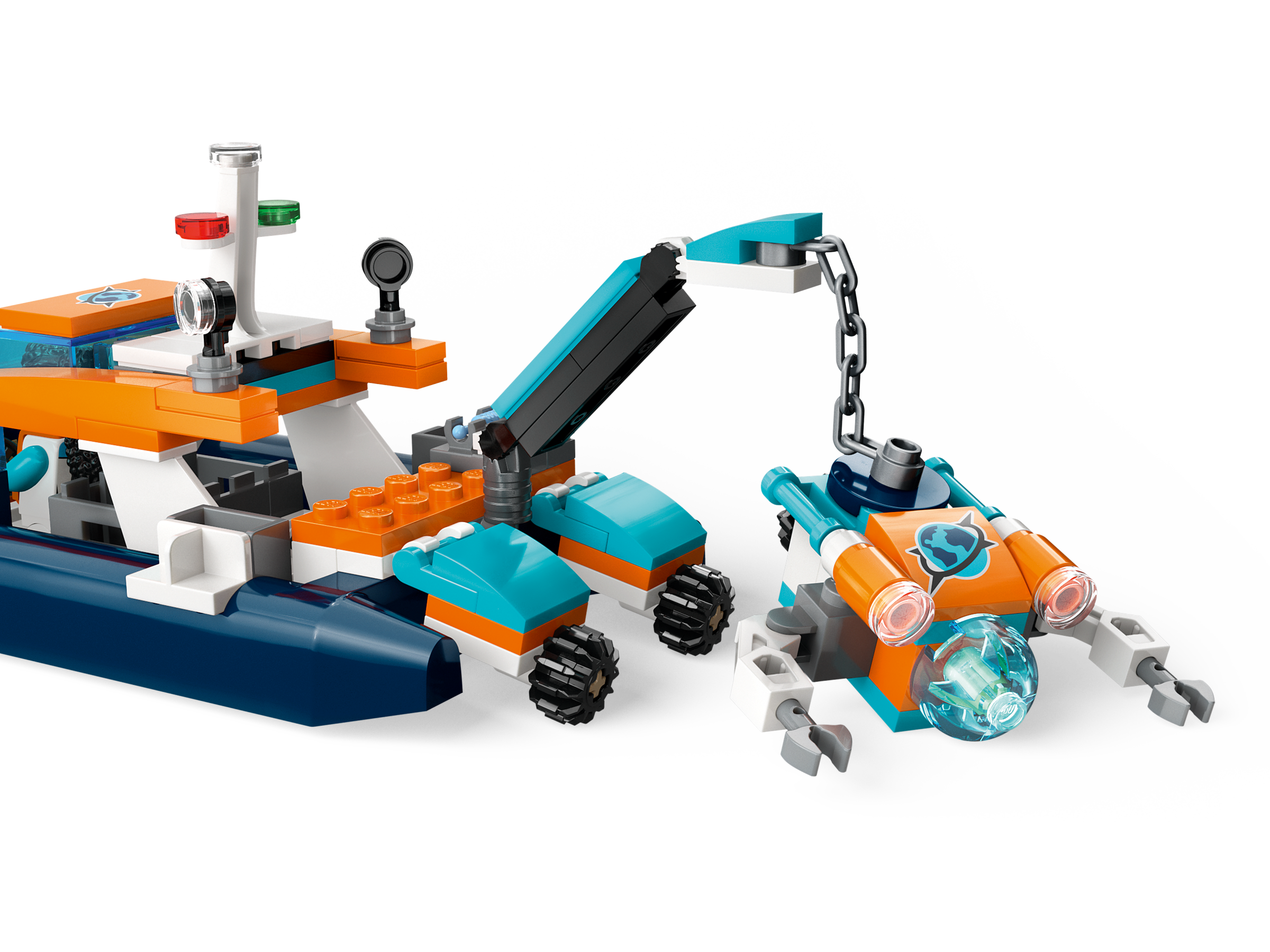O navio de exploração submarina 60377