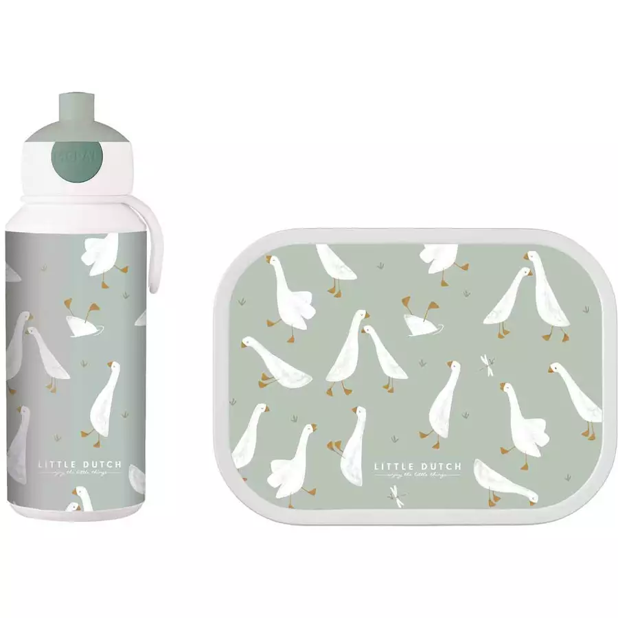 Mepal Lunchset Campus 400 ml + 700 ml 2er Set weiß-grün