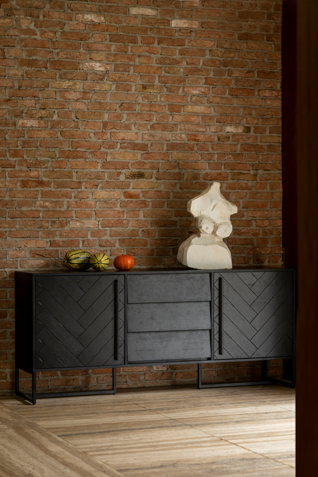 Dressoir Class Hoog Bruin