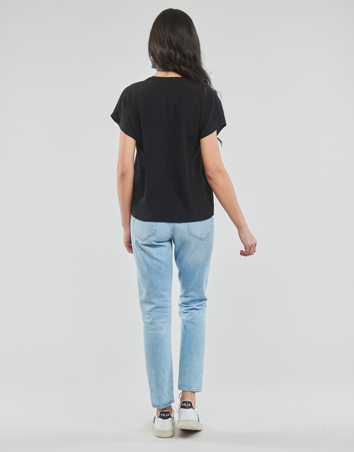 JDY - JDYLION S/S TOP - Noir