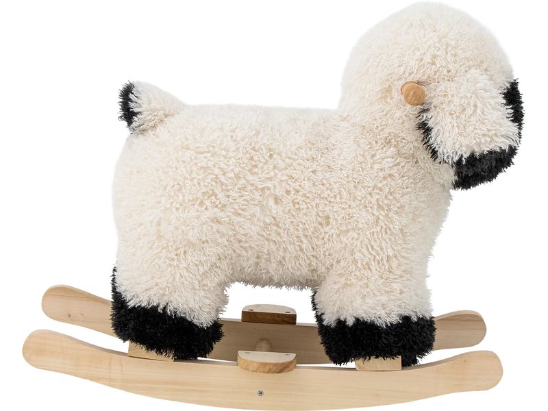 Bloomingville Schaukeltier Dolly Schaf Weiss Schaukelspielzeug