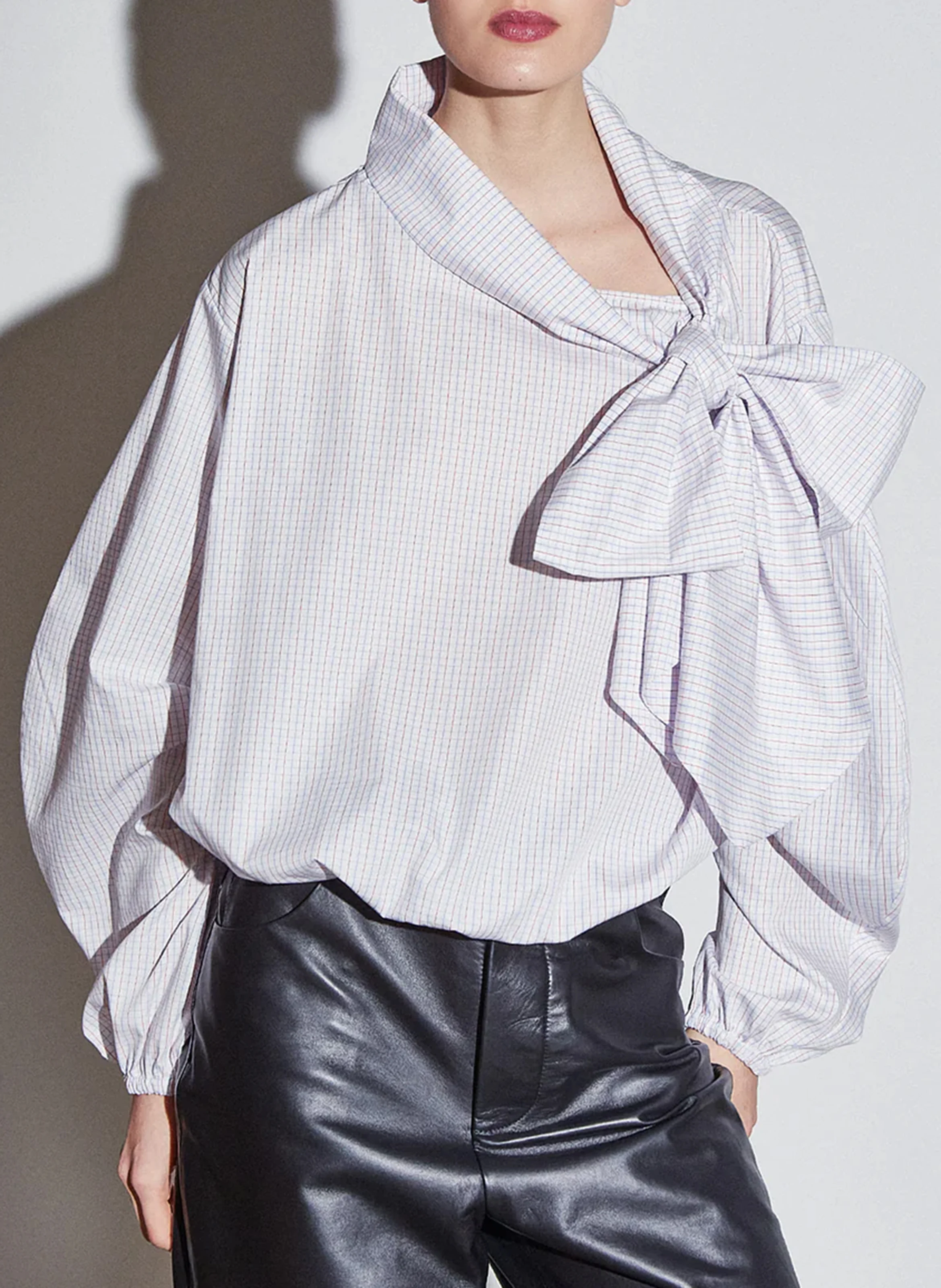 SADIE - Blouse ample en coton | Multicolore
