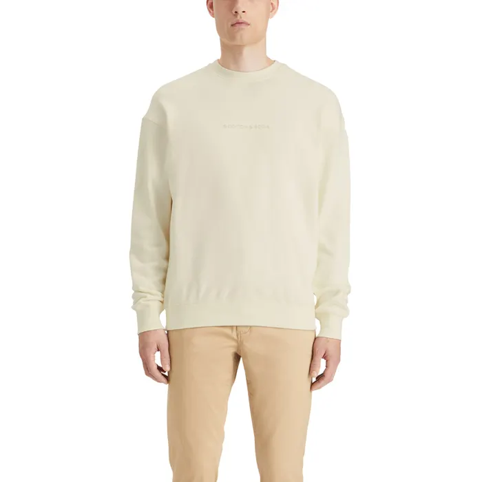 Scotch & Soda Front Chest Logo Sweater Heren
