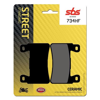 Plaquettes de freins SBS 734HF Organique avant