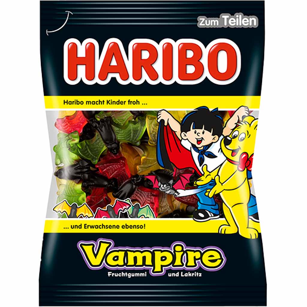 Haribo Vampire 175g MHD:30.10.25