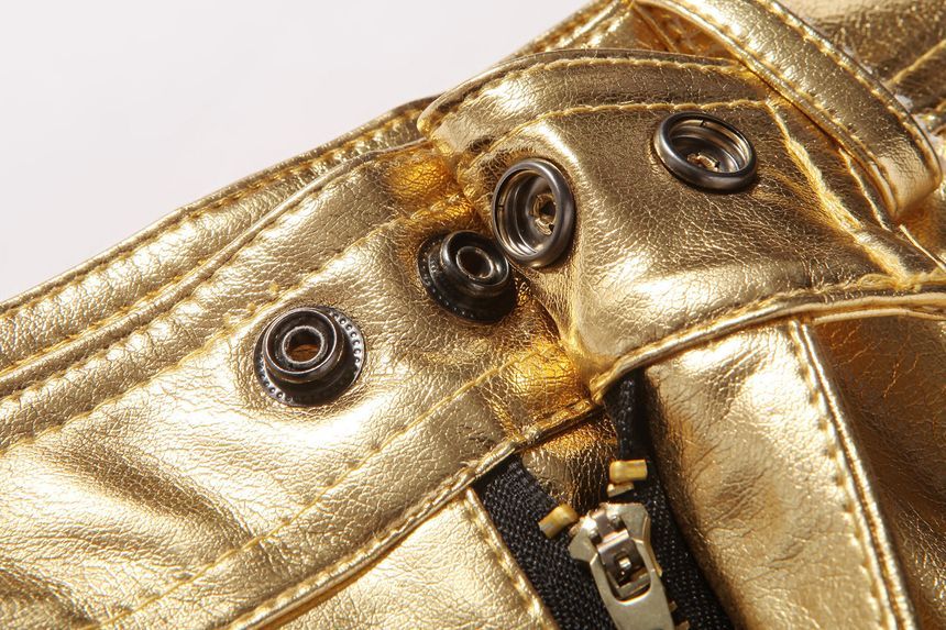 Ninine - Broek met rechte pijpen en middelhoge taille